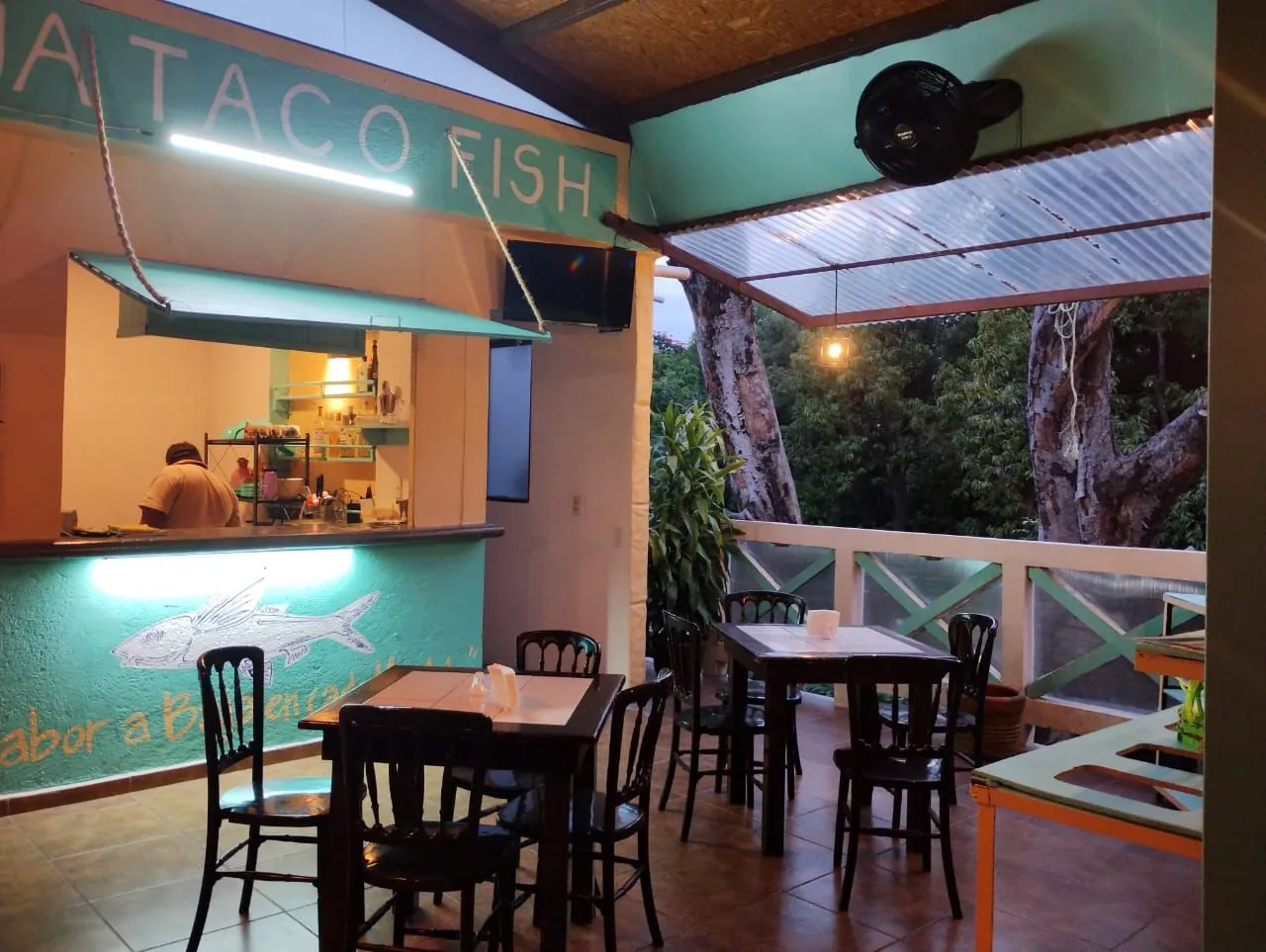 Interior del restaurante