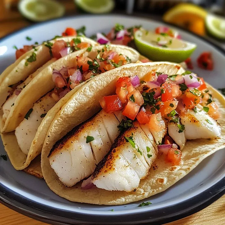 Tacos de pescado Baja Taco Fish